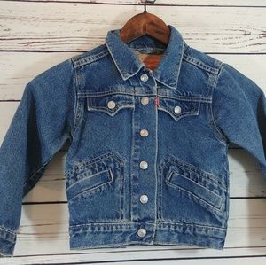 Levi Strauss & Co Kids Denim Jacket Size 5